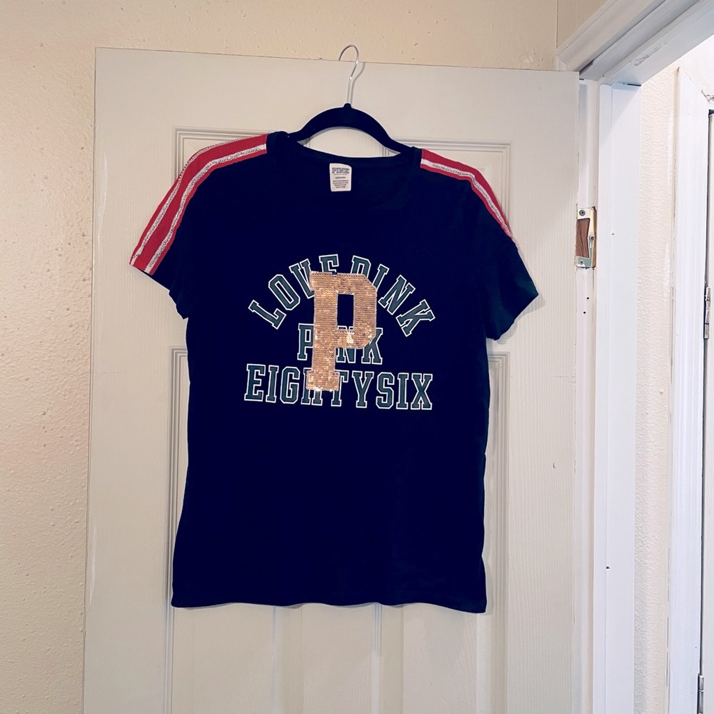 VS PINK Bling PINK 86 Tee